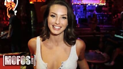 MOFOS - Foosball Game Turns Into A Public Pounding In A Bar Featuring Mandy Waters And Victor Ray
