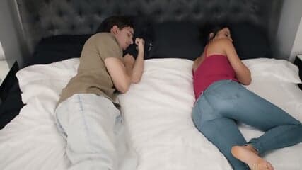 One Bed, Two In-laws