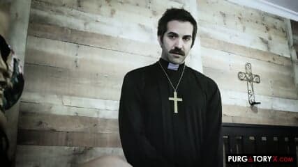 Synnful Innocent Woman Learns Anal From Priest - Chloe Amour