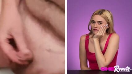 She Reacts   Cock Lovers Serena Hill And Gracey Snow Laugh At Micro Penises