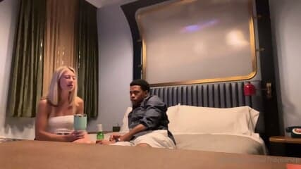 Sexy Blonde Cheater Wife Hooks Up With BBC